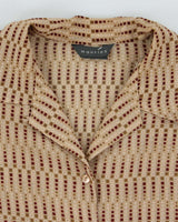 Vintage Y2k 00s Mantles Sheer Pattern Blouse - XL