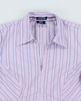 Vintage Y2k 00s DCC Missy Zip-Up Blouse - M