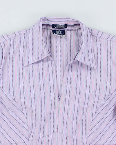 Vintage Y2k 00s DCC Missy Zip-Up Blouse - M