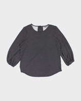Vintage Y2k 00s Adrianna Papell Polka Dot Top - S