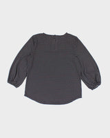 Vintage Y2k 00s Adrianna Papell Polka Dot Top - S