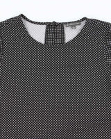 Vintage Y2k 00s Adrianna Papell Polka Dot Top - S