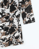 Vintage Y2k 00s Cleo Ruched Pattern  Top - S