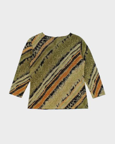 Vintage 90s Nygard Pattern Top - M