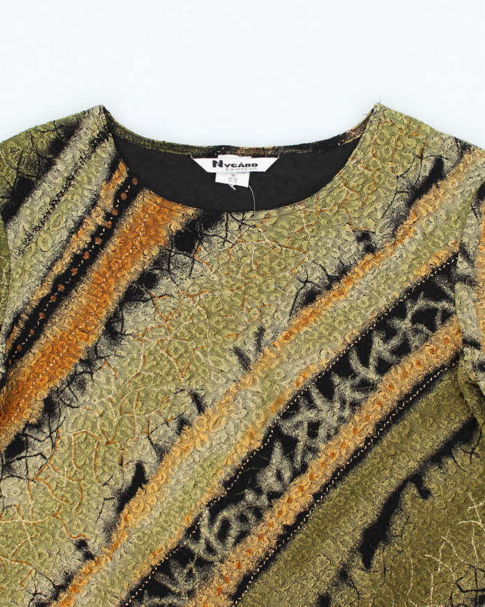 Vintage 90s Nygard Pattern Top - M