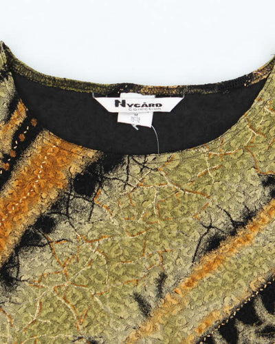 Vintage 90s Nygard Pattern Top - M