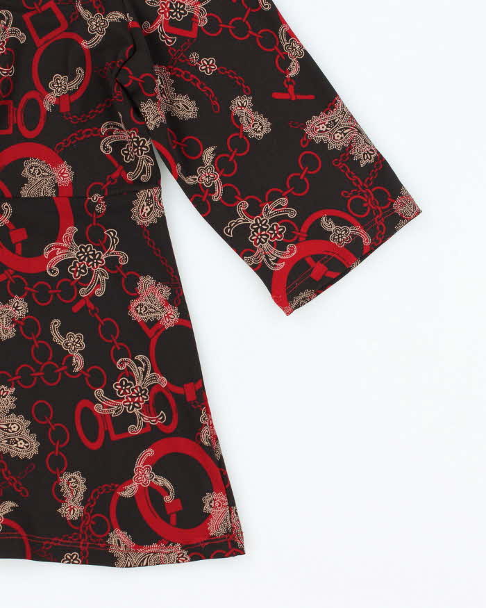 Vintage Y2k 00s Jessica Pattern Top - M