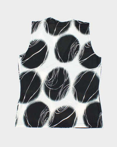 Vintage Y2k 00s Beecher Brook Pattern Top - M