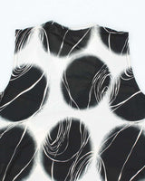 Vintage Y2k 00s Beecher Brook Pattern Top - M