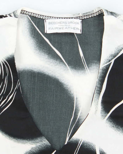Vintage Y2k 00s Beecher Brook Pattern Top - M