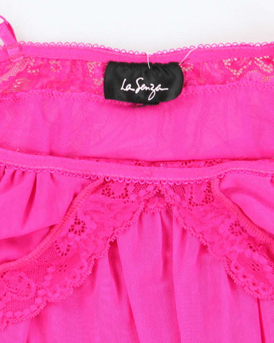 Vintage Y2k 00s La Senza Pink Cami - XS