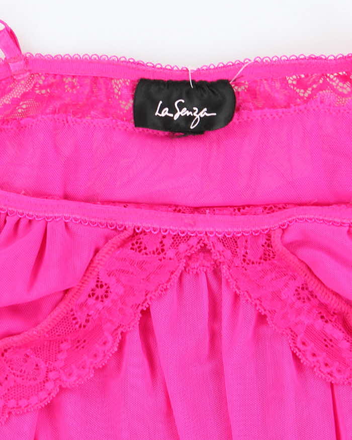 Vintage Y2k 00s La Senza Pink Cami - XS