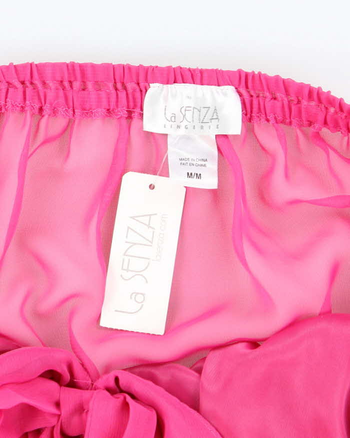 Deadstock Vintage Y2k 00s La Senza Pink Cami - M