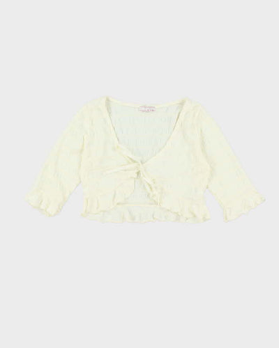 Vintage Y2k 00s L.I.U Bolero Cardigan - M
