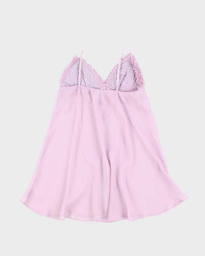 Vintage Y2k 00s La Senza Mesh Ruffle Cami - S