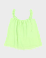 Vintage Y2k 00s La Senza Green Mesh Top - M