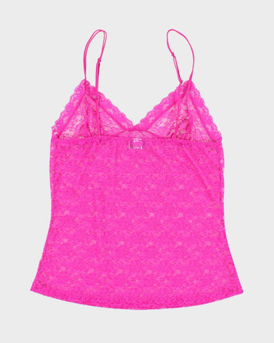 Vintage Y2k 00s La Senza Lace Cami - M