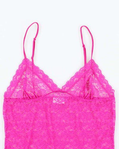 Vintage Y2k 00s La Senza Lace Cami - M