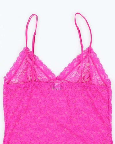 Vintage Y2k 00s La Senza Lace Cami - M
