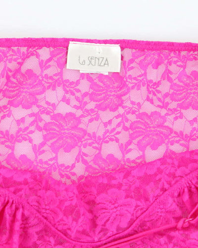 Vintage Y2k 00s La Senza Lace Cami - M