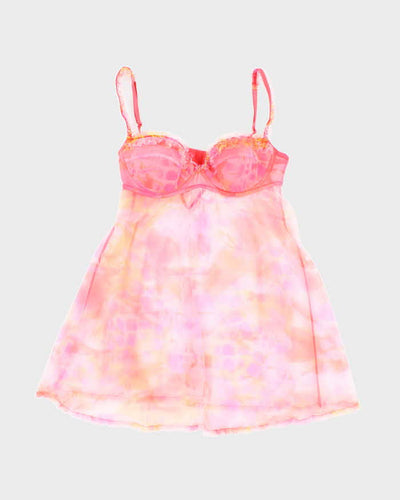 Vintage Y2k 00s La Senza Mesh Top - S