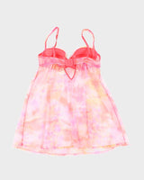 Vintage Y2k 00s La Senza Mesh Top - S