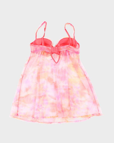 Vintage Y2k 00s La Senza Mesh Top - S