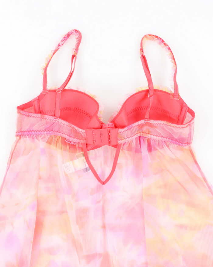Vintage Y2k 00s La Senza Mesh Top - S