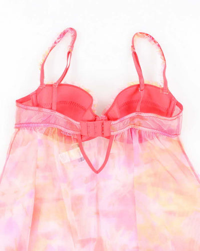Vintage Y2k 00s La Senza Mesh Top - S