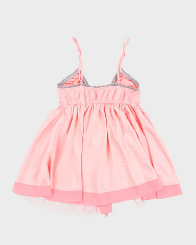 Vintage Y2k 00s Jacob Tie Front Top - XS