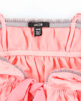 Vintage Y2k 00s Jacob Tie Front Top - XS