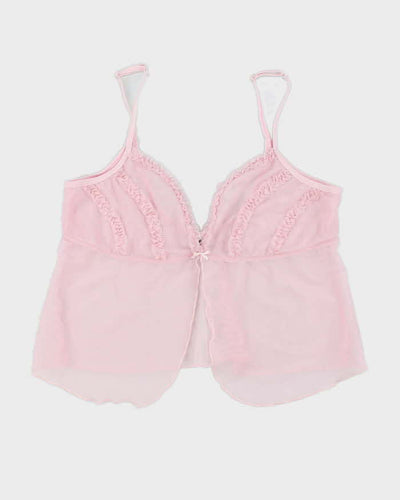 Vintage 90s Jessica Mesh Cami - M