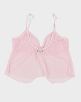 Vintage 90s Jessica Mesh Cami - M
