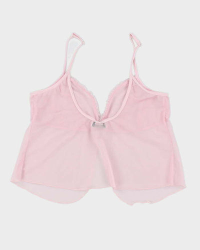 Vintage 90s Jessica Mesh Cami - M
