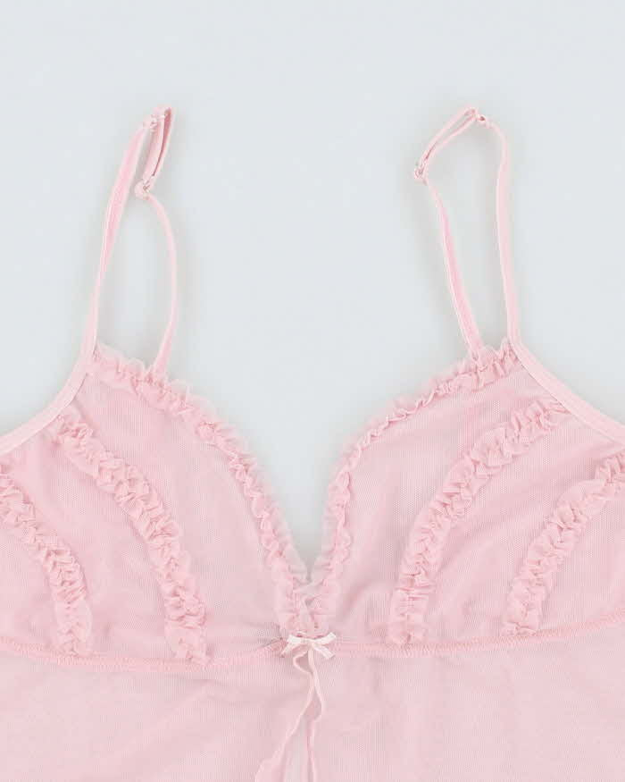 Vintage 90s Jessica Mesh Cami - M