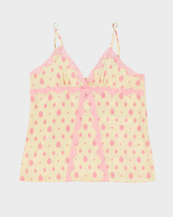 Vintage Y2k 00s Playboy Silk Cami - M