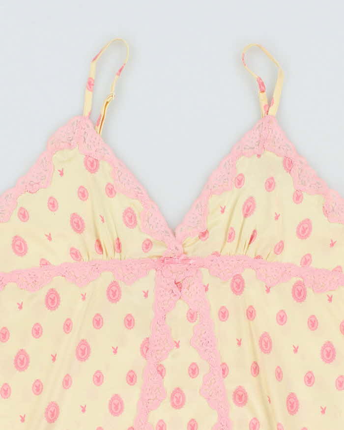 Vintage Y2k 00s Playboy Silk Cami - M