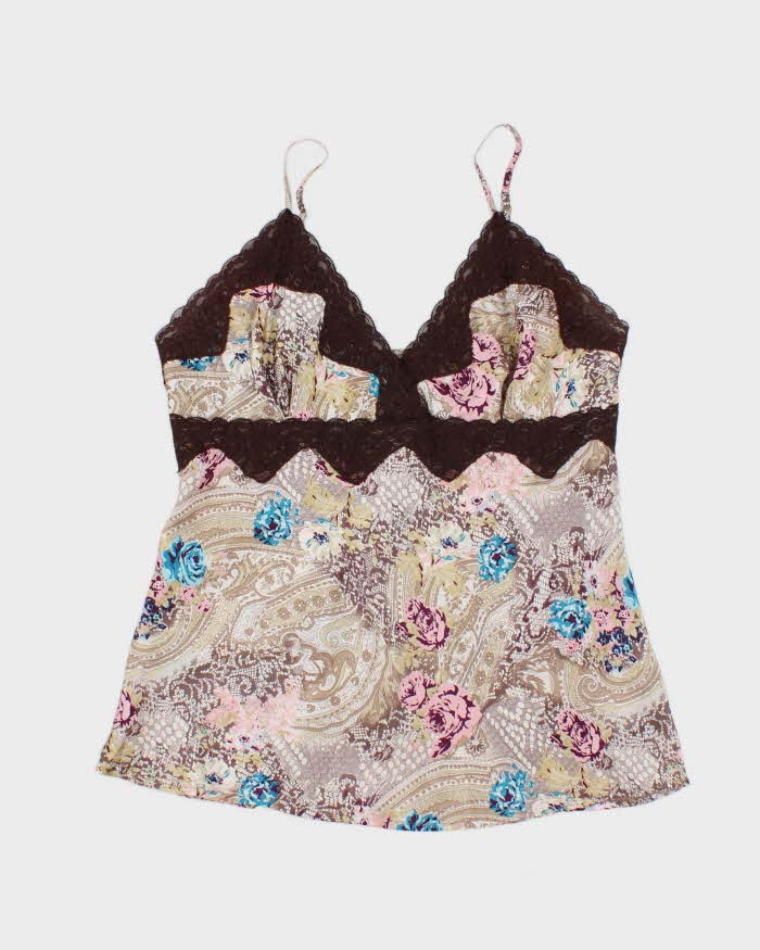 Vintage Y2k 00s Nevada Silk Cami - M