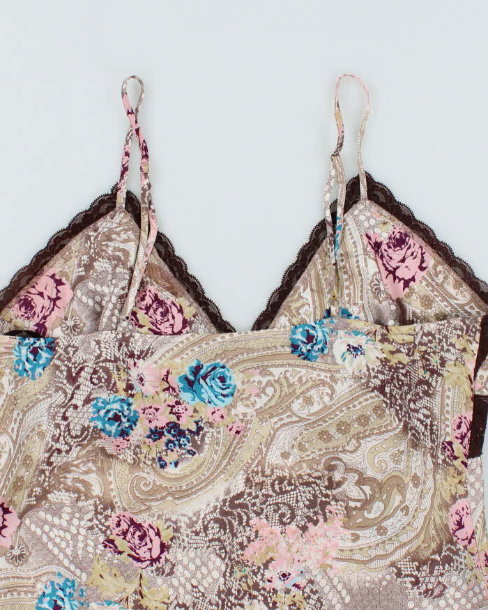Vintage Y2k 00s Nevada Silk Cami - M