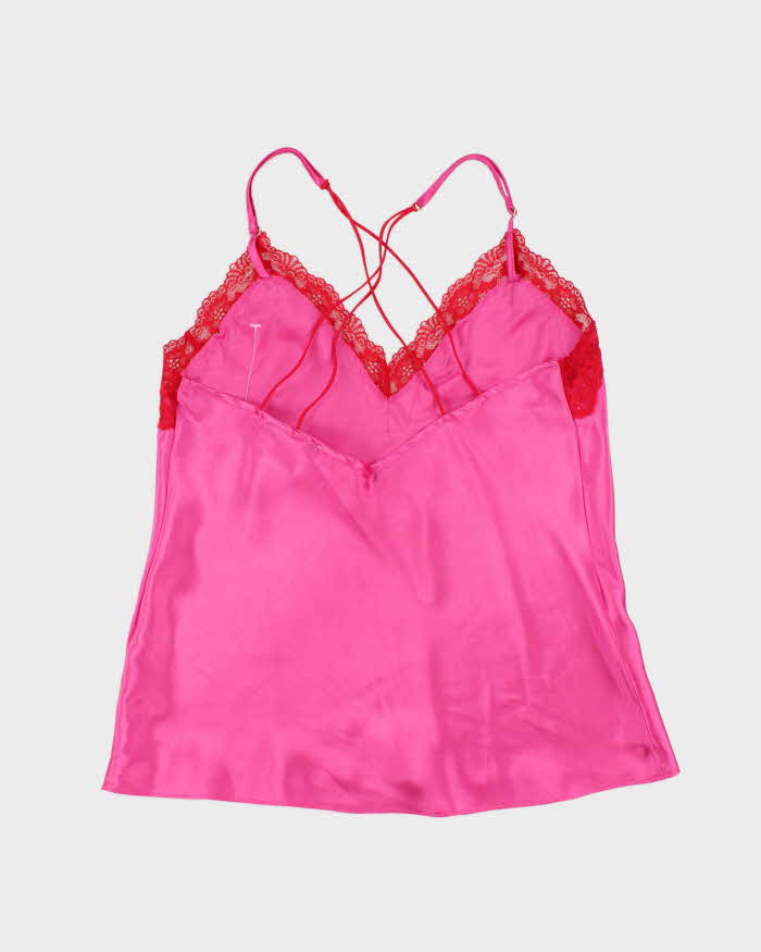 Vintage Y2k 00s Linea Donatella Satin Cami - S