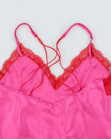 Vintage Y2k 00s Linea Donatella Satin Cami - S