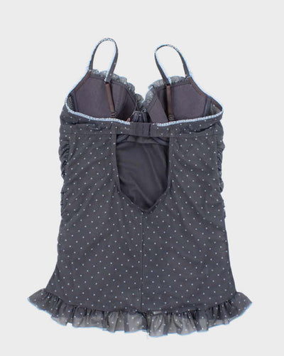 Vintage Y2k 00s La Vie En Rose Polka Dot Top - M