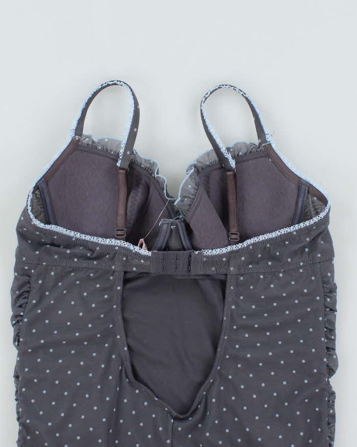 Vintage Y2k 00s La Vie En Rose Polka Dot Top - M