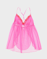 Vintage Y2k 00s Linea Donatella Mesh Cami - S