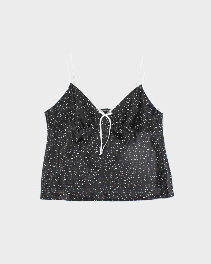 Vintage Y2k 00s Jones New York Polka Dot Cami - L