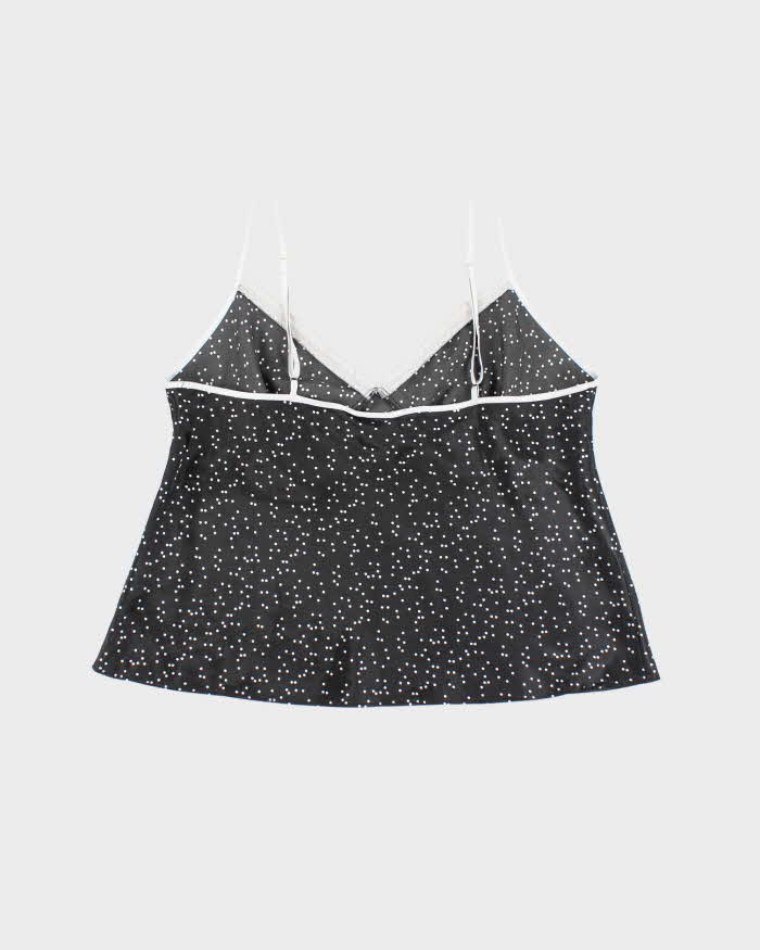 Vintage Y2k 00s Jones New York Polka Dot Cami - L