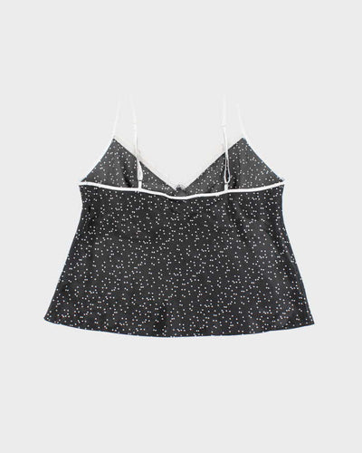 Vintage Y2k 00s Jones New York Polka Dot Cami - L