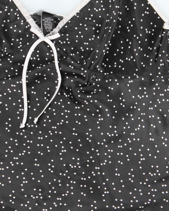 Vintage Y2k 00s Jones New York Polka Dot Cami - L