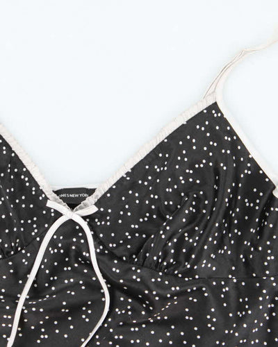 Vintage Y2k 00s Jones New York Polka Dot Cami - L