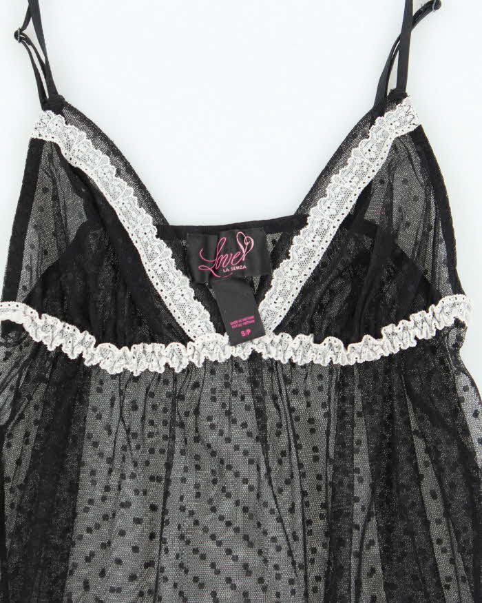 Vintage Y2k 00s La Senza Mesh Cami - S